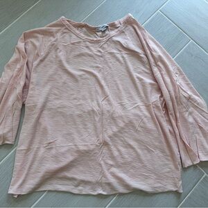 Women’s Light Pink 3/4 Sleeve Top